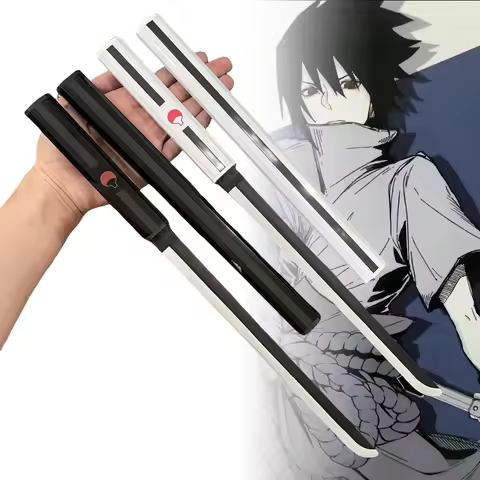 18inch Uchiha Sasuke Katana Kusanagi Sword Anime Cosplay Prop Ninja Knife Blade Real Size Japanese K