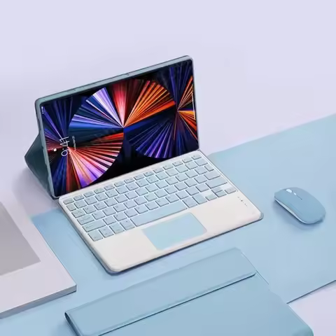 Touchpad Keyboard Tablet Case For Lenovo YOGA Pad Pro 12.7-inch 2025 Keyboard Cover For Lenovo YOGA 