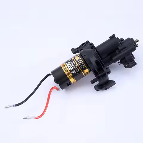 FMS 1/10 FCX10 LC80 RC Car Spare Parts Oil Shock Absorbers Transmission Gear Box Assembly 550 Motor 