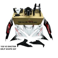 Cover set Y15 V2 V Doctor 037 batman black white Siap Tanam