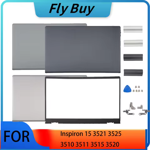 Case For Dell Inspiron 15 3521 3525 3510 3511 3515 3520 LCD Back Cover 0DDM9D/0T4MT1/00WPN8 Bezel/Hi