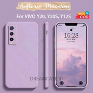 [SM] SOFTCASE MACARON POLOS CAMERA PROTECT FOR VIVO Y20 Y20S Y12S - SOFT CASE MACARON VIVO Y20 - CAS