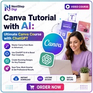 (Course) Canva Tutorial with AI Ultimate Canva Course with ChatGPT | Complete Canva Design | AI Grap