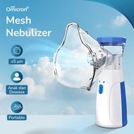 Nebulizer Alat Uap Portable Alat Terapi Pernapasan Mesh Nebulizer Portable Omron - Alat Uap Sesak Na