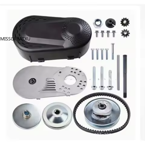 TAV2 CVT Clutch Assembly Full Set 3/4 Inch Shaft 10 Tooth Sprocket For 212cc 6.5HP Go Kart Mini Off 