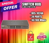 สวิตซ์ D-LINK SWITCH HUB 24 PORT 10/100 (DES-1024A)