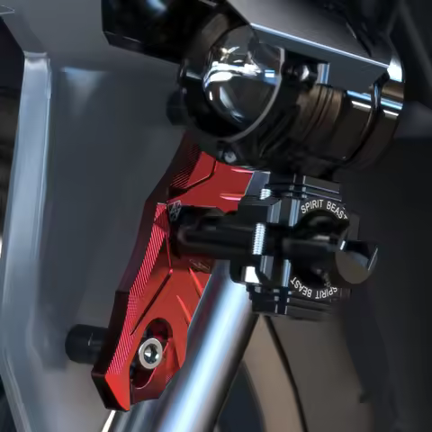 SPIRIT BEAST Nmax 155 Front Wheel Spotlight Bracket Retrofitting Xmax 300 Auxiliary Light Fixing Aer
