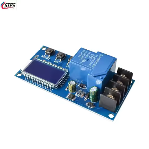 DC 6-60v 30A Storage battery Charging Control Module Protection Board Charger Time Switch LCD Displa