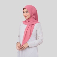 Bawal Lazy Moscrepe Plain Tudung Sarung Cotton Instant Shawl Sarima Borong Murah