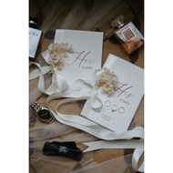 Vows book - Wedding promise card - Model 22