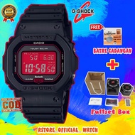 Jam Tangan Pria Wanita G Shock GW B5600 GW-B5600AR-1DR Full Digital Fullset Auto Light Water Resist