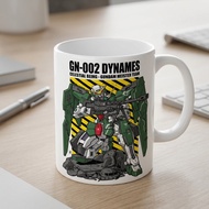 Gundam GN-002 Dynames Mecha Ceramic Mug