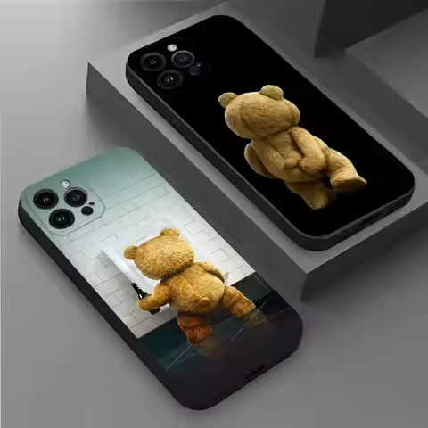 T-Teddy B-Bear Movie Ted Phone Case For iPhone 17,16,15,14,13,12,11 Plus,Pro Max,XS,X,XR,SE,Mini,8,7