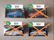 Tomica premium Sileighty, Enzo Ferrari, Toyota MR2, Honda Integra Type R
