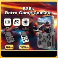 R36S Portable Game Machine 35 Inch IPS Screen Linux 128GB Retro Battery With