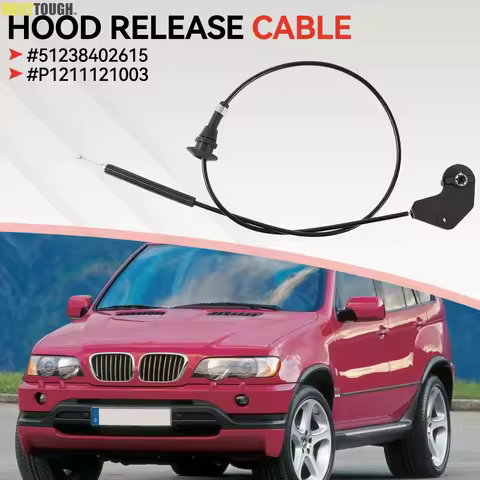 For BMW X5 E53 1999-2006 3.0d 3.0i 4.4i 4.6is 4.8is Car Front Engine Hood Bonnet Release Mechanism B