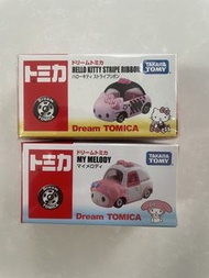 正品⭕️全新 Tomy Tomica  Melody $40/  Hellokitty $40車仔 （購自log on)