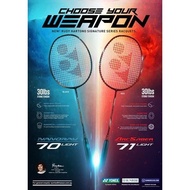 YONEX Nanoray 70 Light / ArcSaber 71 Light 5UG5 Badminton Racket+ FREE STRING & GRIP[UNSTRUNG]