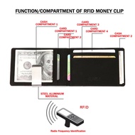 Card Holder Money Clip Beg Duit Dompet Kecil Lelaki Kad Holder Men Wallet Mini Wallet Slim Wallet (W-027)