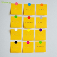 Winu Solid Color Circle Sticker Round Color Circle Dot Sticker Labels Adhesive Round Sticker Color C