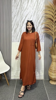 DX FASHION - LOLLY DRESS WANITA CASUAL KNIT -PN