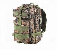 2館 MOLLE 3P 背包 數位叢林 ( 槍盒 槍箱 槍袋 槍包 旅遊 登山 烤肉 露營 書包 生存遊戲 軍事風 迷彩