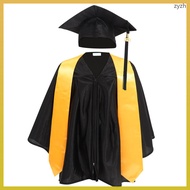 1 Set Kindergarten Graduation Cap And Gown Kids Preschool Graduation Outfit Size S
