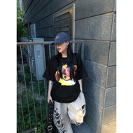 adlv blackpink lisa baby face bear donut short sleeve t-shirt acmedelavie Casual Tshirt