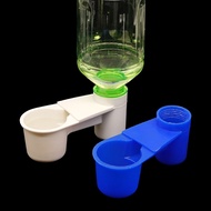 【Ready stock】10Pcs Quality Plastic Pet Bird Water Drinker Feeder Cup Bekas Air Burung Ayam Nozzle Bo