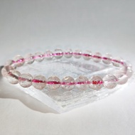 草莓晶 士多啤梨晶 俄羅斯 8mm  手串 天然水晶