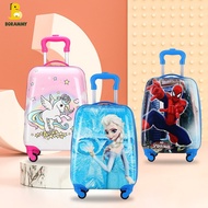 Borammy กระเป๋าเดินทางล้อลาก 18 นิ้ว Cartoon Travel Gift Universal Wheel