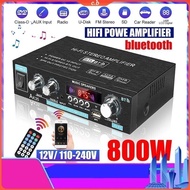 AK35 800W Home Music Speakers bluetooth Digital Amplifiers Audio 110-220v Class D Home & Car Use Hif