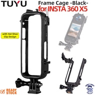 TUYU Protective Frame for Insta360 X4 Accessories PC Hard Housing Case Insta 360 X4 Camera Durable F