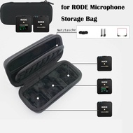 Microphone Storage Bag For RODE GO2 Universal Travel Case Protective Box Compatible For Rode Wireles