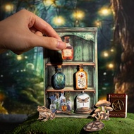 Mr Paper 25pcs/bag hard card sticker Witch's potion cabinet Magic book Ghost cat Dark magic theme ju