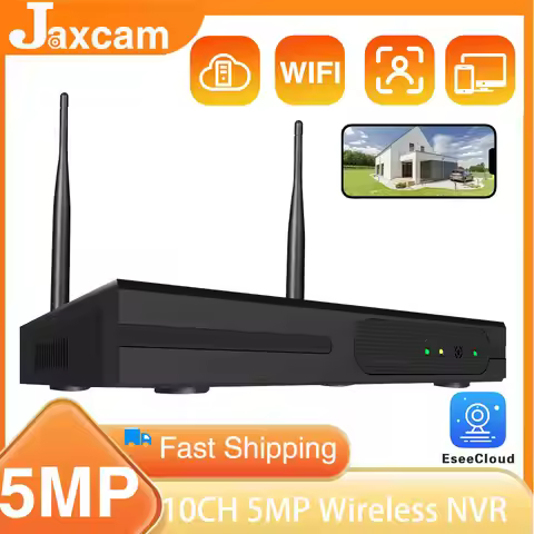 ESeeCloud APP 16CH Wireless NVR H.265 5MP Recorder Wifi CCTV Camera System P2P IP Camera Network Vid