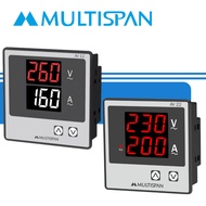 MULTISPAN DIGITAL METER 1 PHASE PANEL METER (DUAL DISPLAY) AV-12 (96X96) / AV-22 (72X72) / AV-33 (48