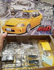 頭文字D 二宫大輝 HONDA CIVIC TYPE R EK9 1/24 FUJIMI