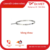 Xe đẩy Inox DrViet - 35x50 - 2 tầng - Không hộc - 2 vòng thau