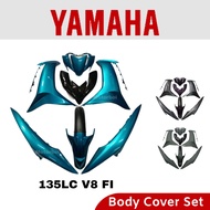 YAMAHA 135LC V8 FI 100% Original HLY Body Cover Set Coverset Body Kit Color Parts Part LC135 V8 FI C