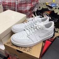 nike air jordan 1 low golf triple white