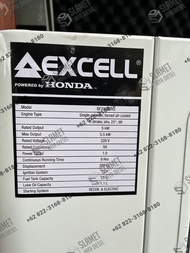 Genset Silent Honda Excell SF7000DXS - 5000Watt