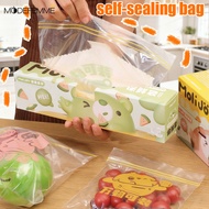 [H&L]15-90PCS Multi-Scenario Storage Bags | Food Safe PE Cartoon Zip Bags for Fridge Vegetables Meat