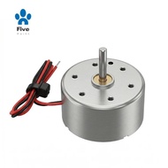 Upgraded Round R300C DC Motor Low Noise and High Torque R300C DC Motor for 3D Printer Replaceable Pa