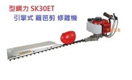 ＊中崙五金【附發票】型鋼力 SK30ET SK-30ET 22.5cc 二行程引擎籬笆剪 修籬機