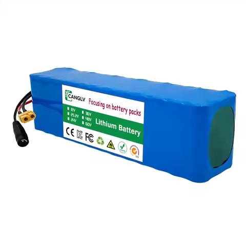 13S3P 48V 100Ah High Capacity Lithium-ion Battery Pack - 1000W BMS Rechargeable for 54.6V E-bike Ele