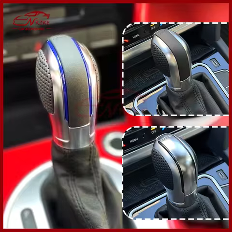 A shift lever electroplated paint suitable for Volkswagen Golf 6/7 R GTI Passat B7/B8 CC MK6 GLI aut