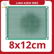 Double-Sided FR4 Perforated Board – Prototyping Test PCB – Insulating, Fireproof Material, 1.6mm Thi