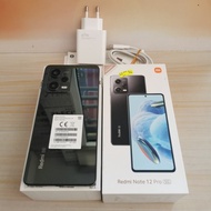 Redmi NOTE 12 PRO 5G ram 8GB 256GB Bekas - Garansi Resmi - second