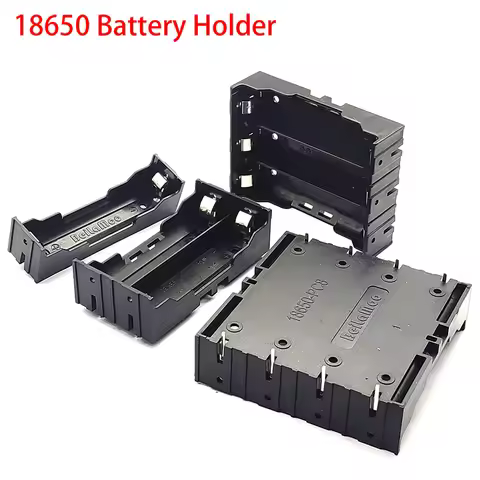 18650 Battery Case 1X 2X 3X 4X 18650 Battery Holder 18650 Battery Storage Box 1 2 3 4 Slot Batteries